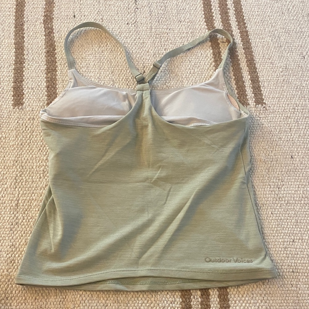 Outdoor Voices strappy Green Top - Picture 4 of 4